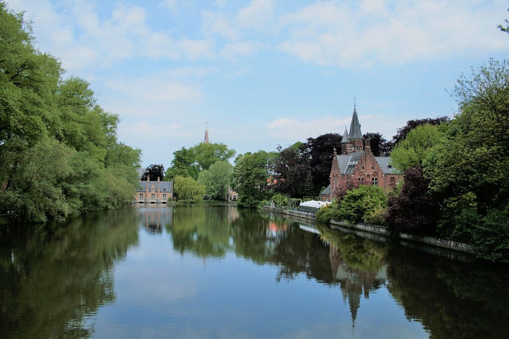 Lake of Love, Bruges, Belgium