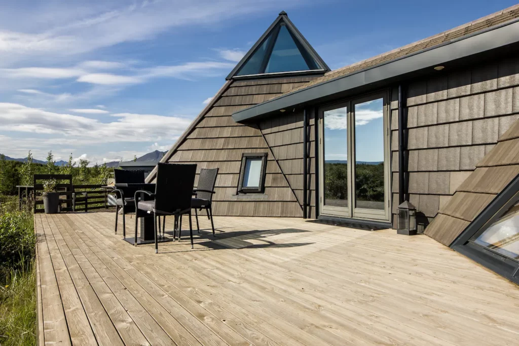 Airbnb: Pyramid Cottage in Laugarvatn, Iceland