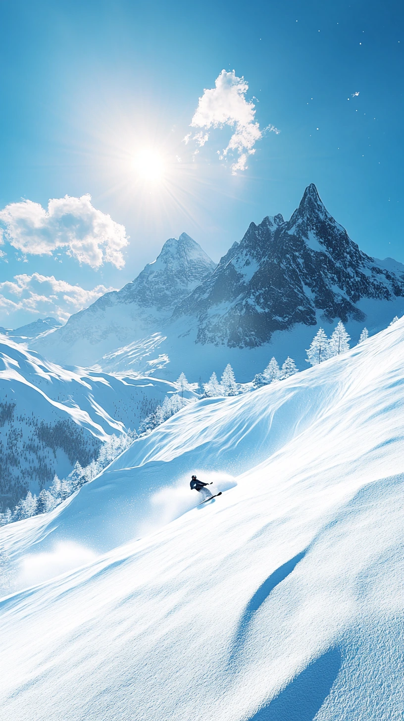 Swiss Alps Skiing