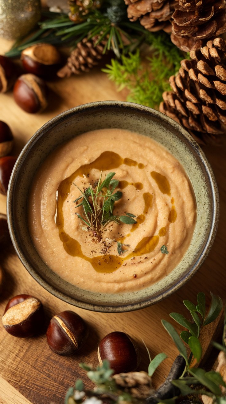 Roasted Chestnut Soup