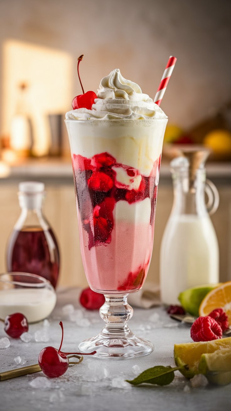 Homemade Italian Cream Soda Recipe
