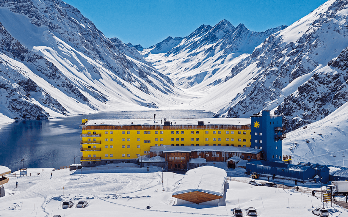 Hotel with Mountain View, Ski Portillo Hotel