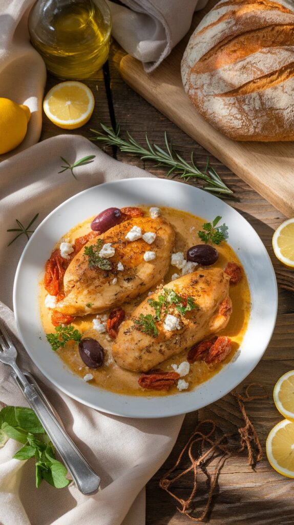 Marry Me Chicken Recipe with a Mediterranean Twist